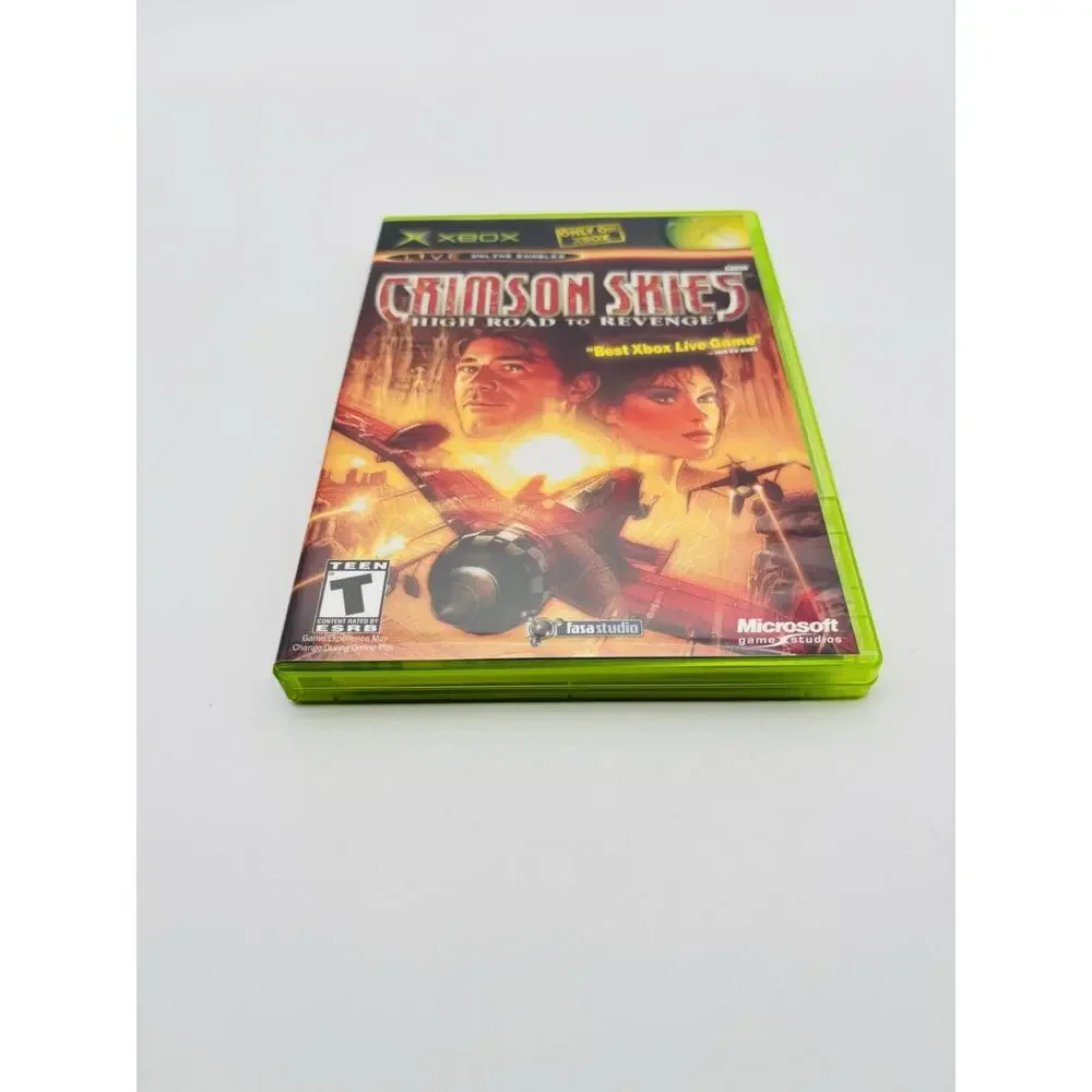 Crimson Skies: High Road to Revenge Xbox Tested Complete VG Condition Works CIB